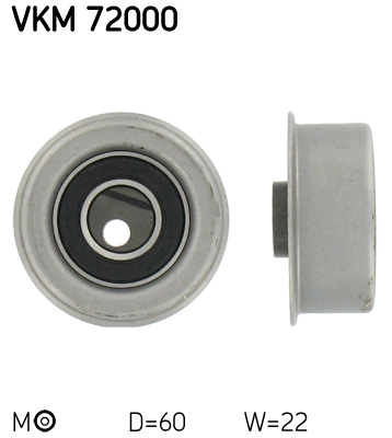 SKF Feszítőgörgő, vezérműszíj VKM72000_SKF